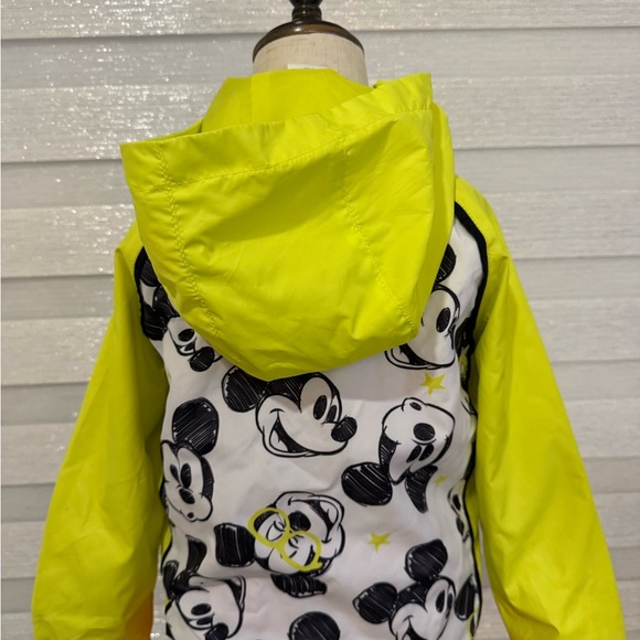 Disney Collection Boys Water Resistant Mickey Mouse Lightweight Raincoat, Sz. 4 - Picture 6 of 8